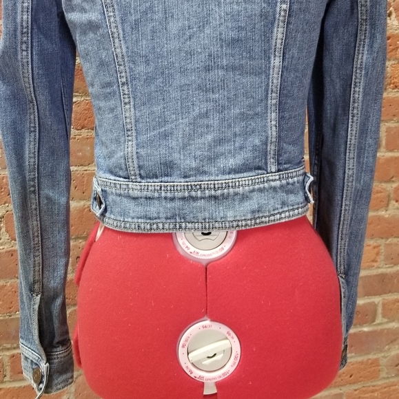 American Eagle denim jean jacket - Picture 4 of 8